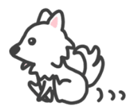 LINEスタンプ おしりずりずり
